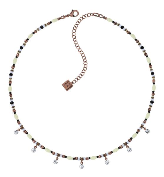 black/white - African Kiss - Konplott necklace